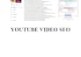 do professional youtube channel creation, optimization, and yt video SEO